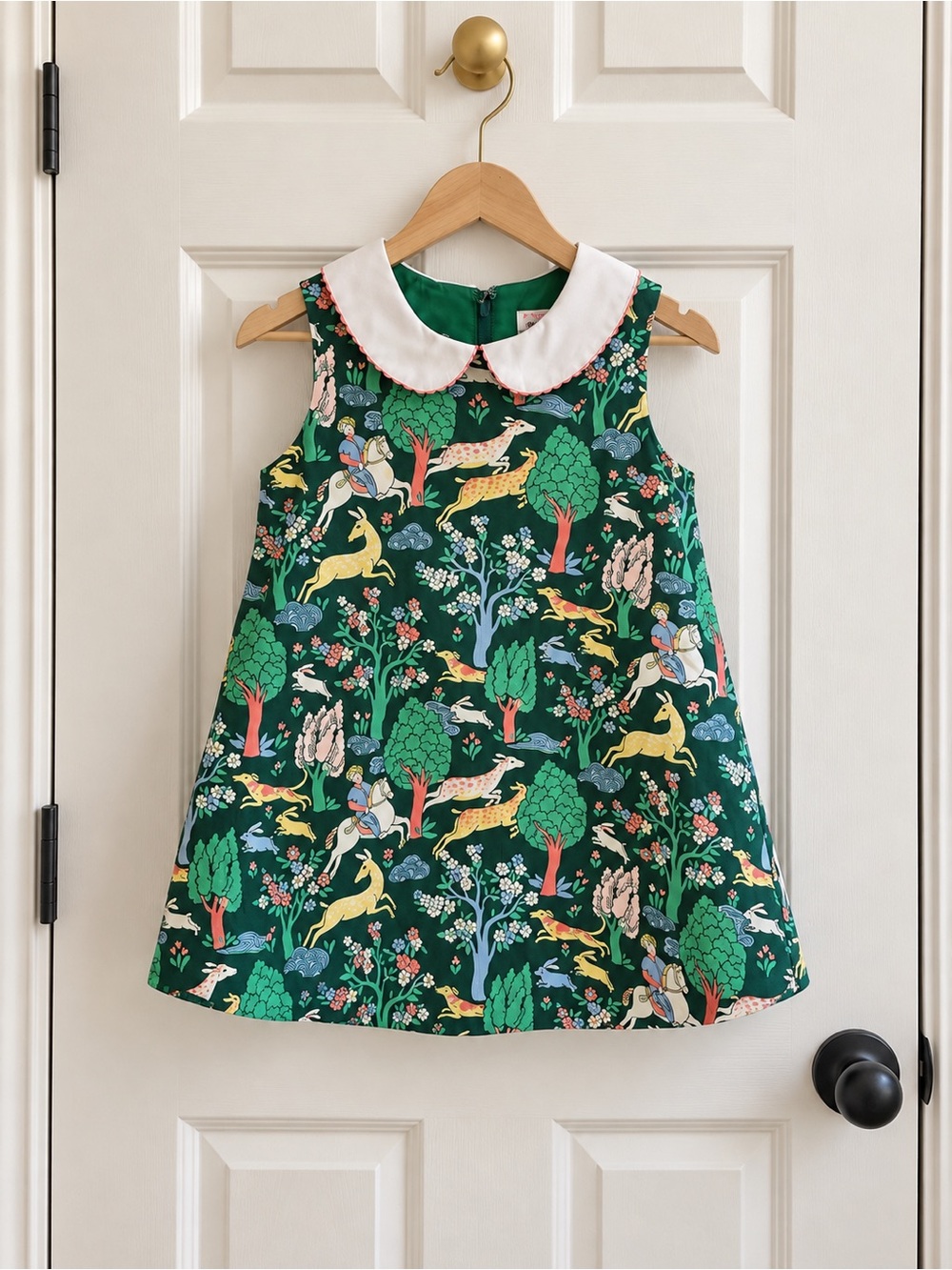 Classic Prep Maddie Dress 18-24M Primrose Scene Print NWT